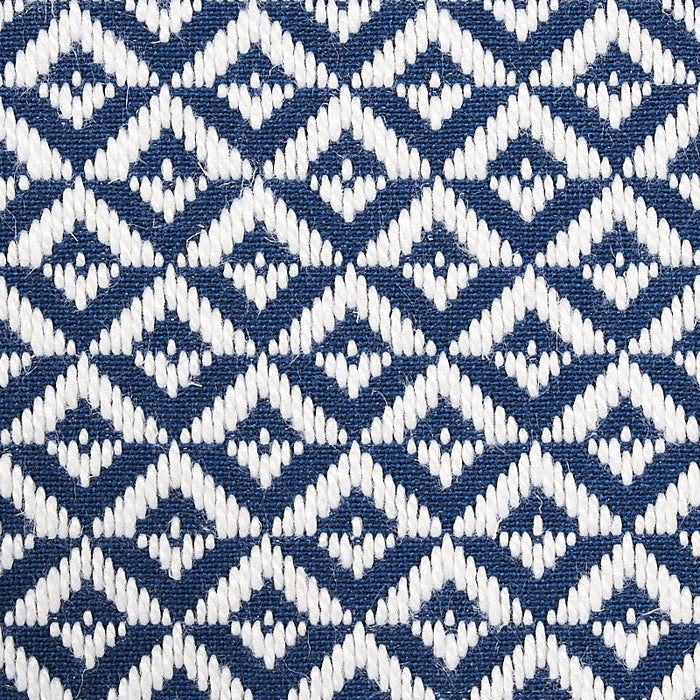 Schumacher Jamison Navy Fabric Sample 69842