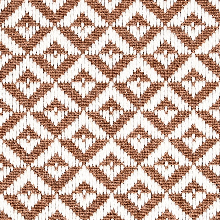 Schumacher Jamison Mocha Fabric Sample 69844