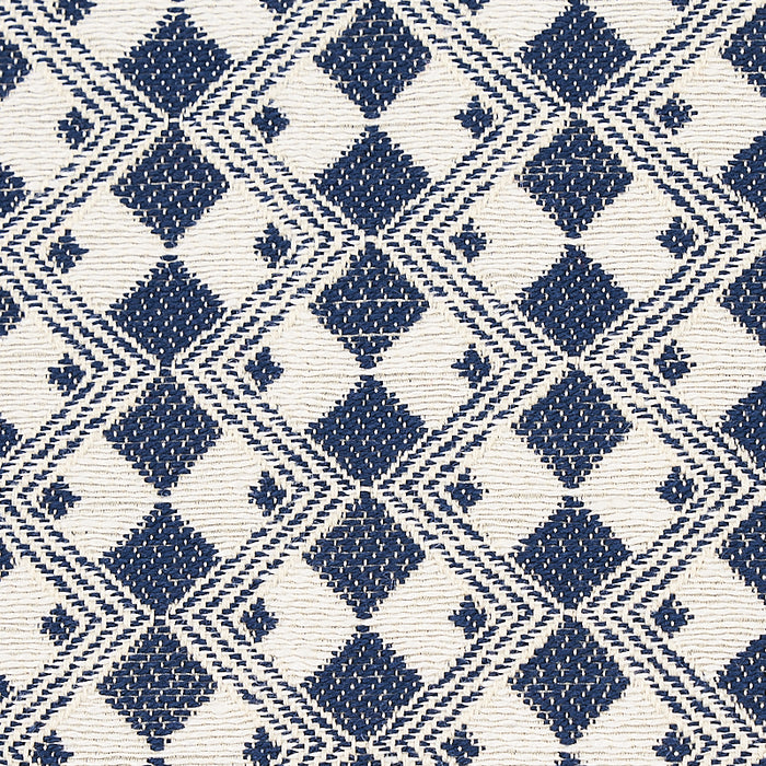 Schumacher Huxley Navy Fabric 69873