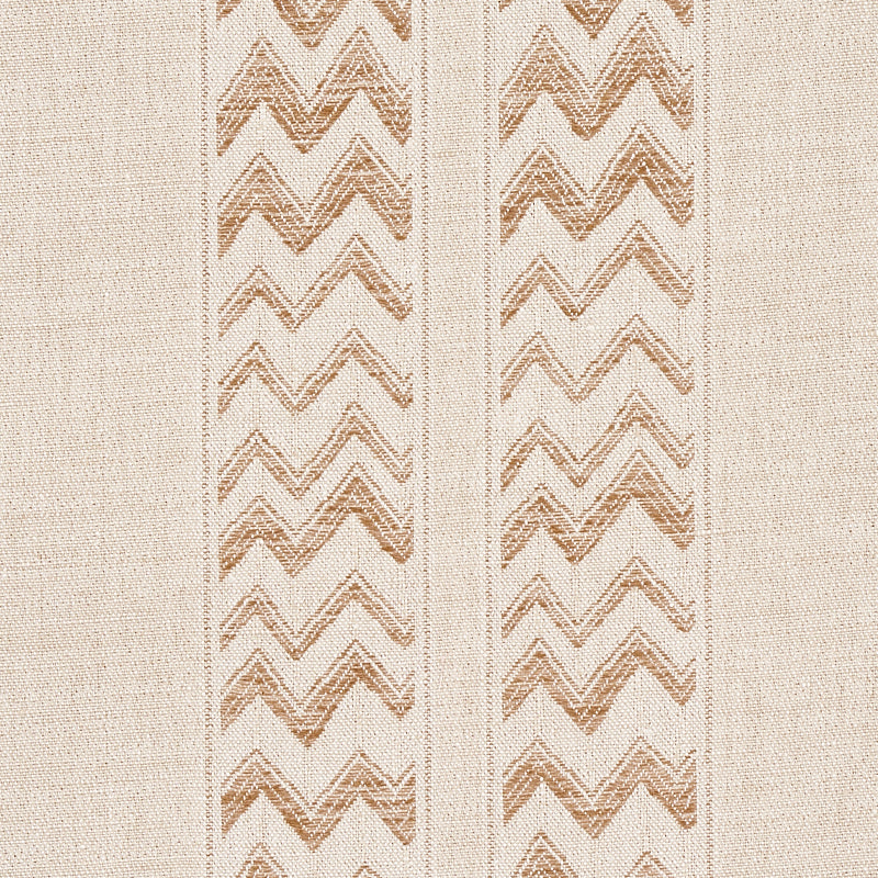 Schumacher Kudu Stripe Sand Fabric 69972