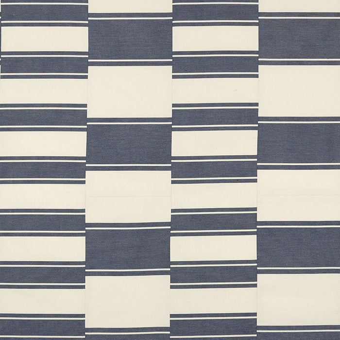 Schumacher Nomad Indigo Fabric 69982