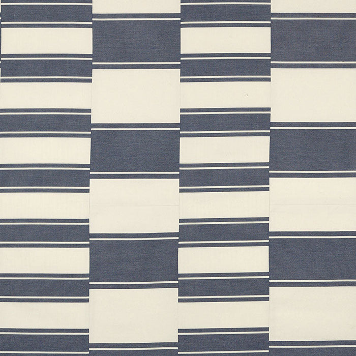 Schumacher Nomad Indigo Fabric Sample 69982