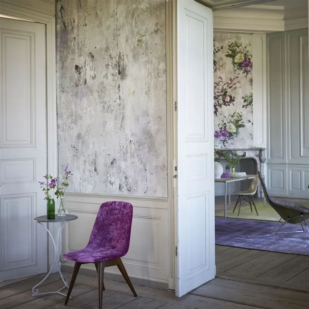 Designers Guild Corneille Fuchsia Wallpaper PDG718/01