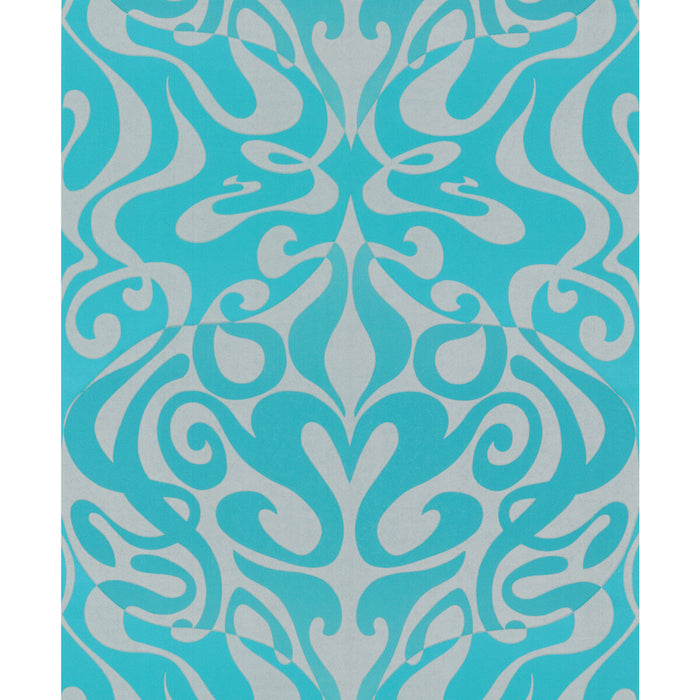 Cole & Son Woodstock Aqua Wallpaper 69/7128.CS.0