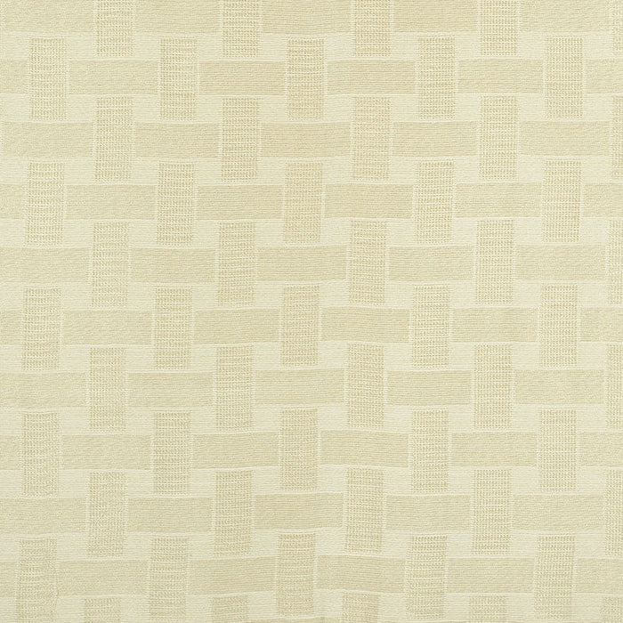 Schumacher Basketweave Sheer Oyster Fabric Sample 70100