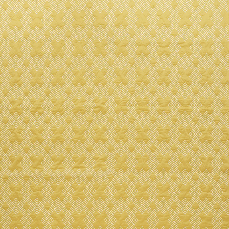 Schumacher Hix Yellow Fabric 70140