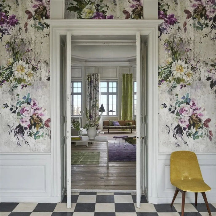 Designers Guild Aubriet Amethyst Wallpaper PDG717/02