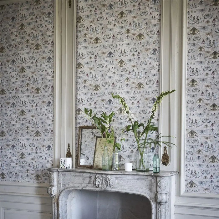 Designers Guild Issoria Zinc Wallpaper PDG713/02