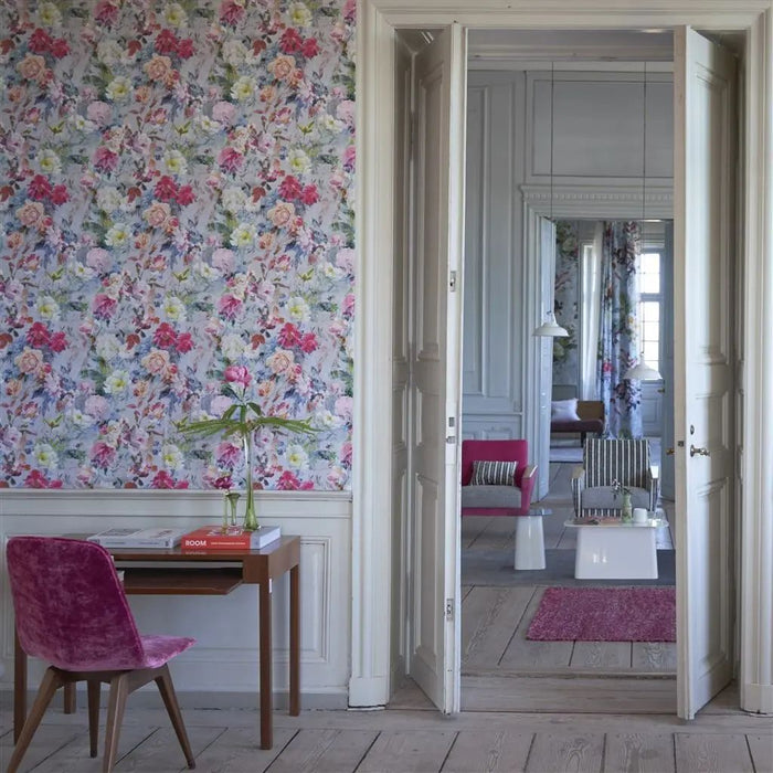 Designers Guild Marianne Fuchsia Wallpaper PDG712/01