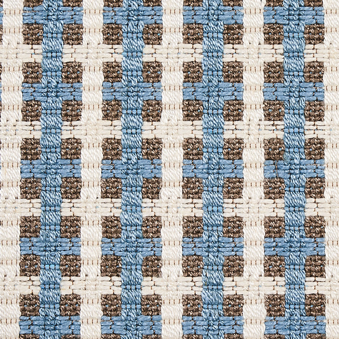 Schumacher Crosstown Sky Fabric Sample 70390