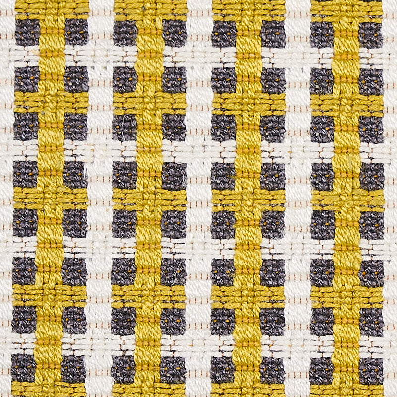 Schumacher Crosstown Citron Fabric 70393