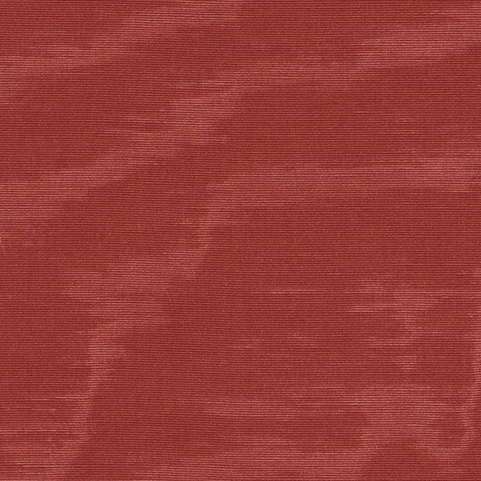 Schumacher Incomparable Moire Cinnabar Fabric 70417