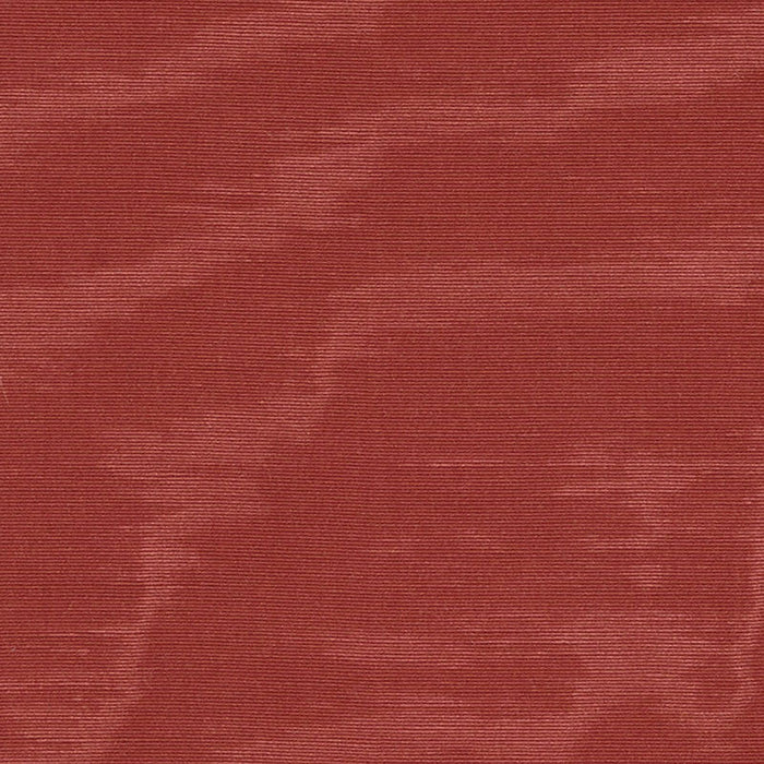 Schumacher Incomparable Moire Cinnabar Fabric Sample 70417