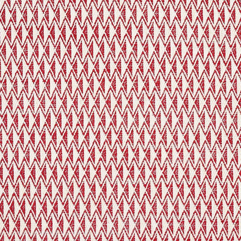 Schumacher Greenpoint Red Fabric 70547