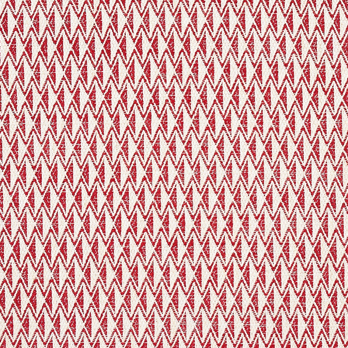 Schumacher Greenpoint Red Fabric Sample 70547