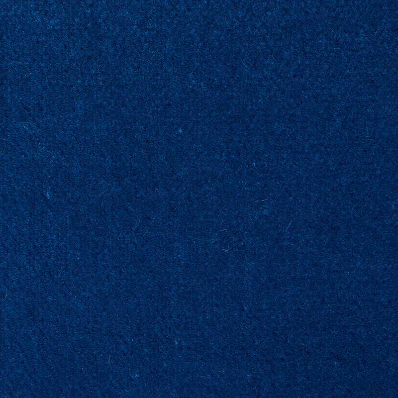 Schumacher Rocky Performance Velvet Sapphire Fabric Sample 70572