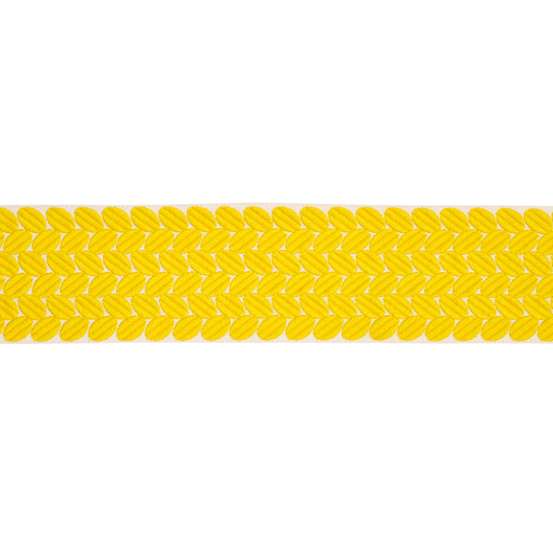 Schumacher Berkeley Tape Wide Yellow Trim 70659