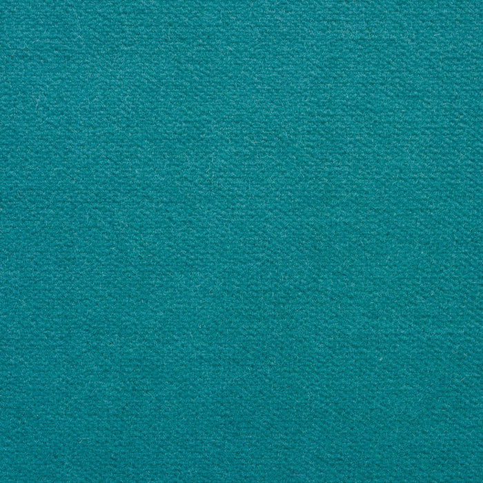 Schumacher Rocky Performance Velvet Turquoise Fabric Sample 70827