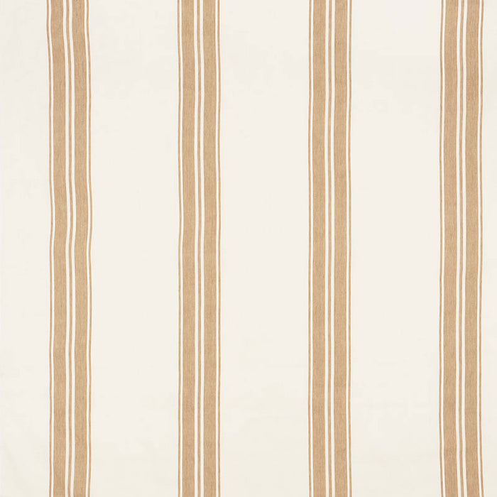 Schumacher Brentwood Stripe Neutral Fabric Sample 70870