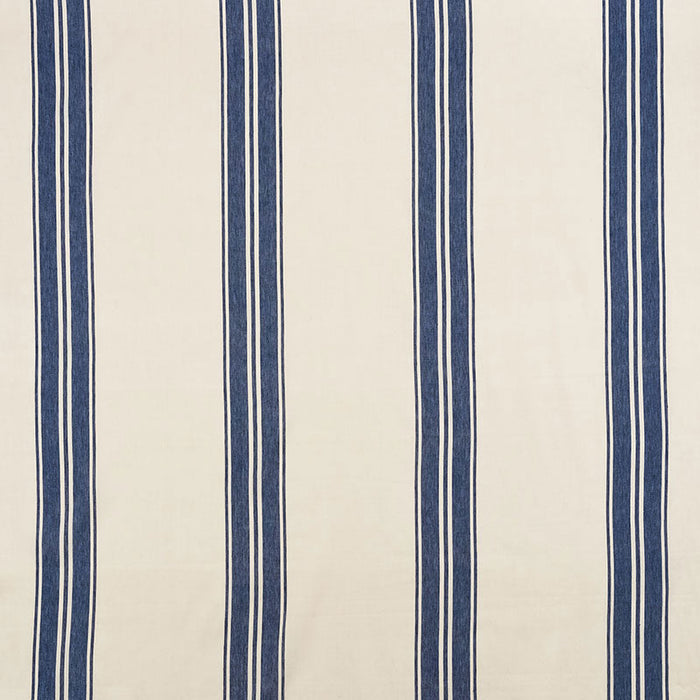 Schumacher Brentwood Stripe Cobalt Fabric Sample 70872