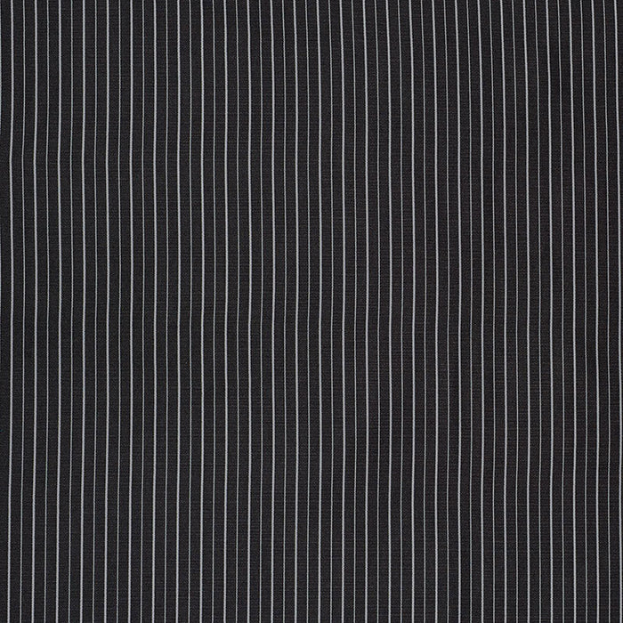 Schumacher Ostia Stripe Black & White Fabric Sample 70891