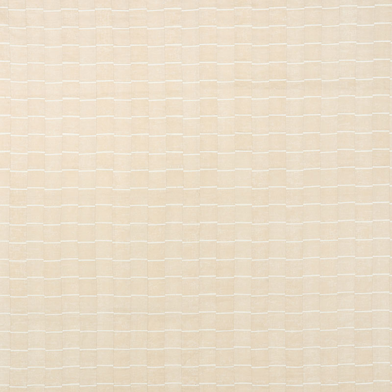 Schumacher Lines Ivory Fabric 71213