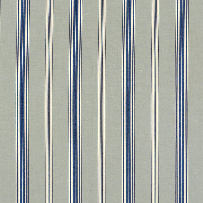 Schumacher Coco Stripe Mineral Fabric Sample 71291