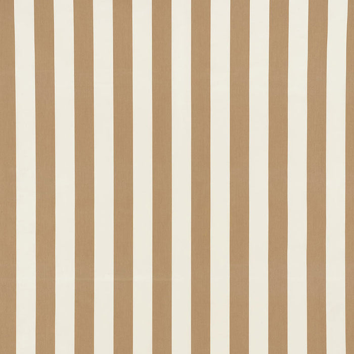 Schumacher Andy Stripe Sand Fabric Sample 71321