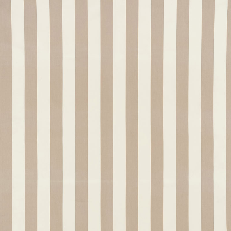 Schumacher Andy Stripe Taupe Fabric 71322