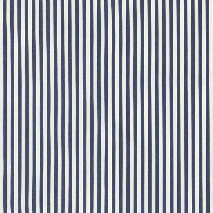 Schumacher Brigitte Stripe Navy Fabric 71344