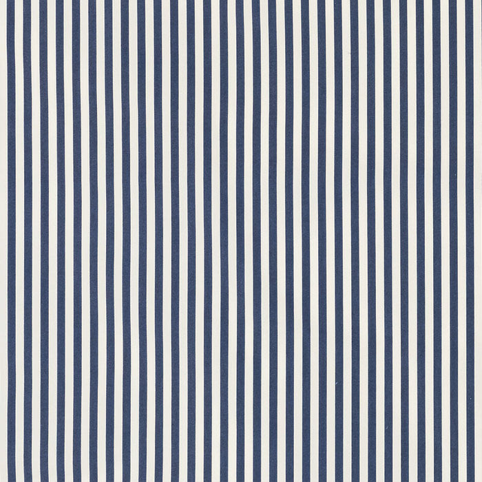 Schumacher Brigitte Stripe Navy Fabric Sample 71344