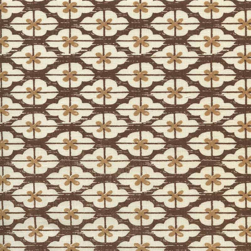 China Seas Kyoto Two Color Brown Camel Fabric 7135-09