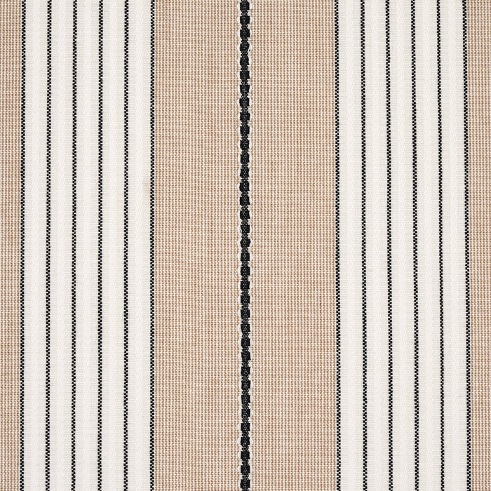 Schumacher Audrey Stripe Natural Fabric Sample 71375