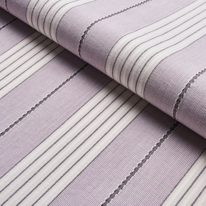 Schumacher Audrey Stripe Lilac Fabric 71377