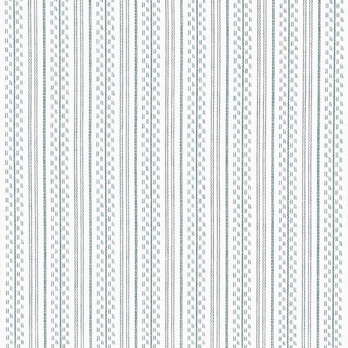 Schumacher Jack Stripe Sky Fabric 71410