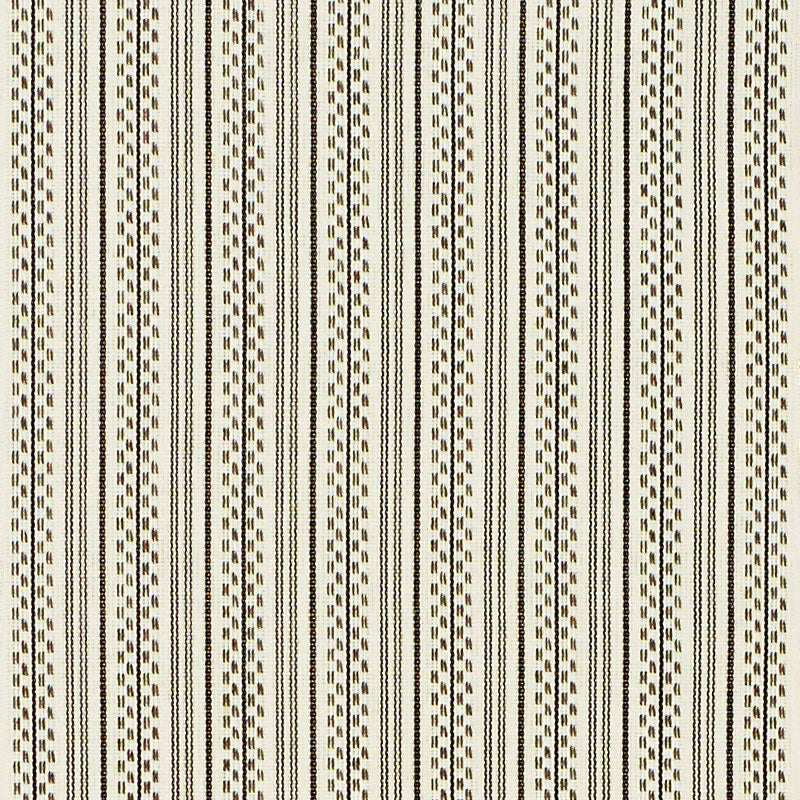 Schumacher Jack Stripe Black Fabric 71414