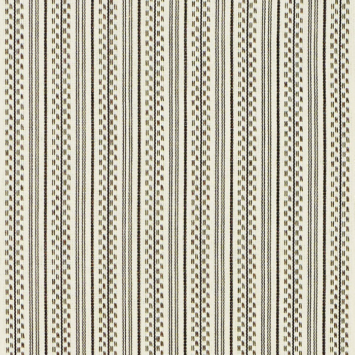 Schumacher Jack Stripe Black Fabric Sample 71414