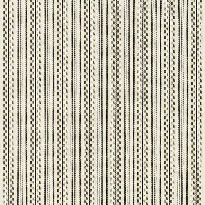 Schumacher Jack Stripe Black Fabric 71414