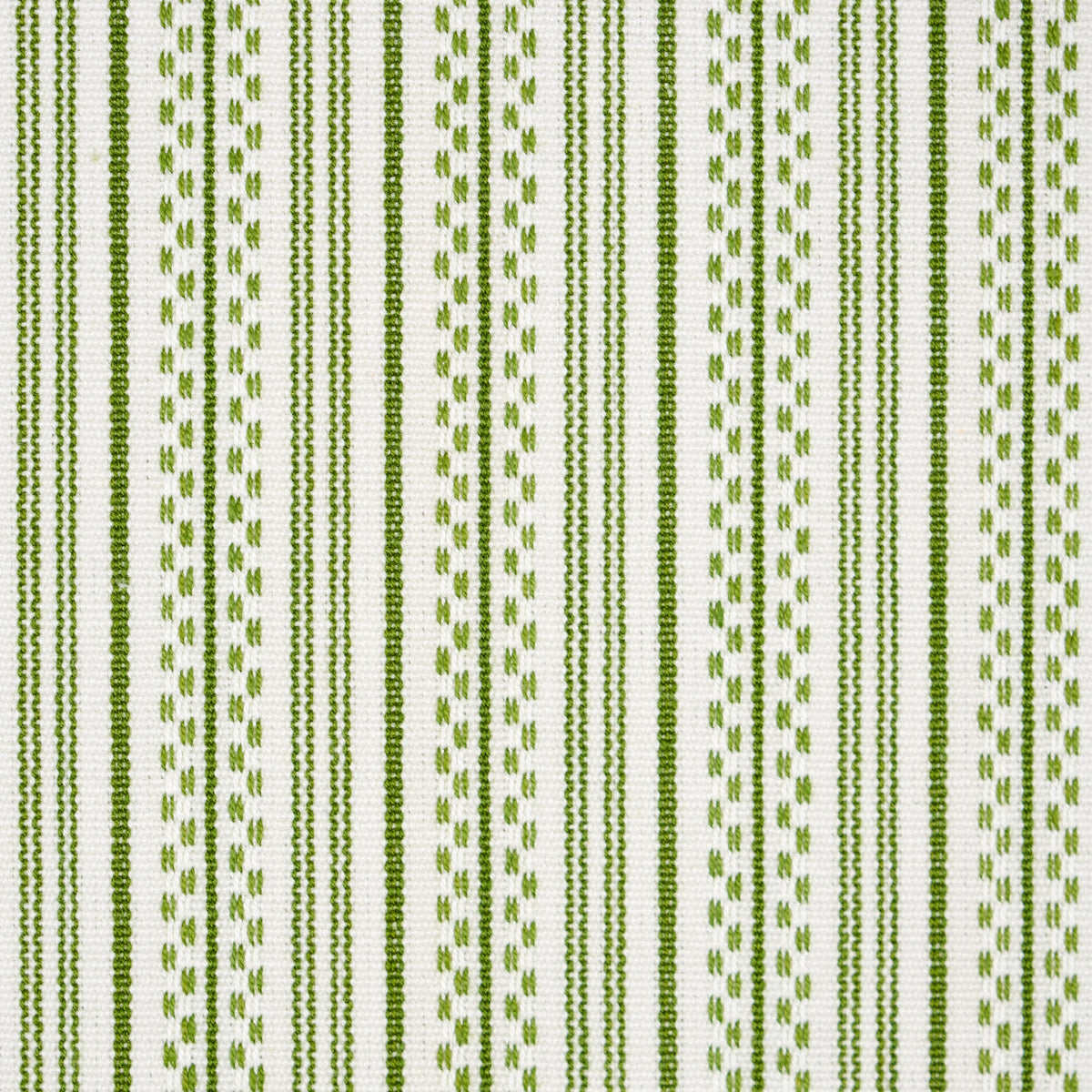 Schumacher Jack Stripe Green Fabric 71416