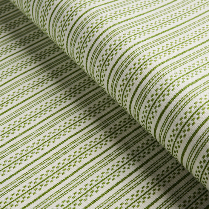 Schumacher Jack Stripe Green Fabric Sample 71416