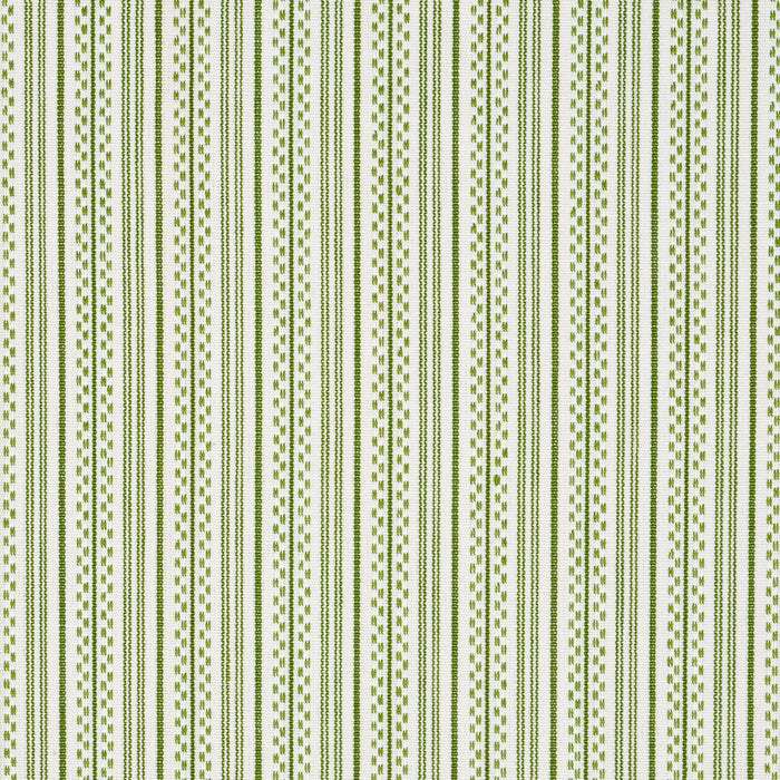 Schumacher Jack Stripe Green Fabric Sample 71416