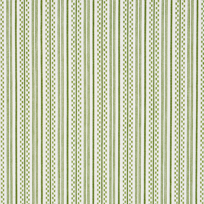 Schumacher Jack Stripe Green Fabric 71416