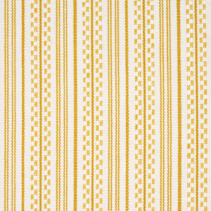 Schumacher Jack Stripe Yellow Fabric 71417