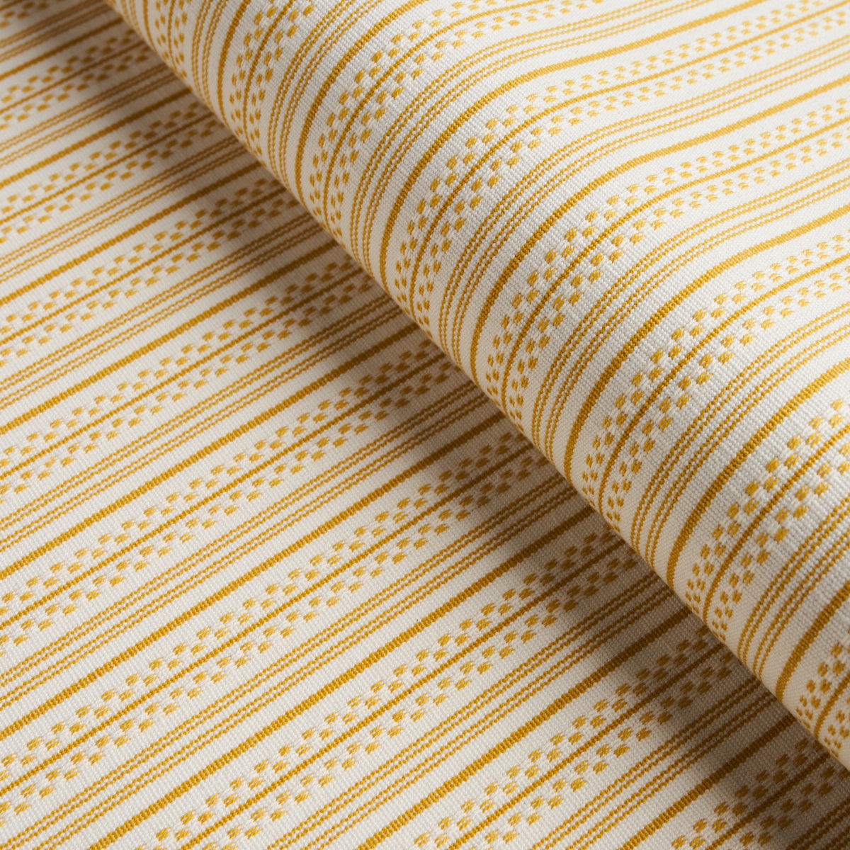 Schumacher Jack Stripe Yellow Fabric 71417