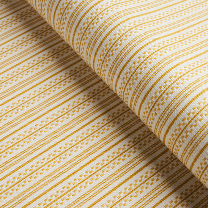 Schumacher Jack Stripe Yellow Fabric 71417