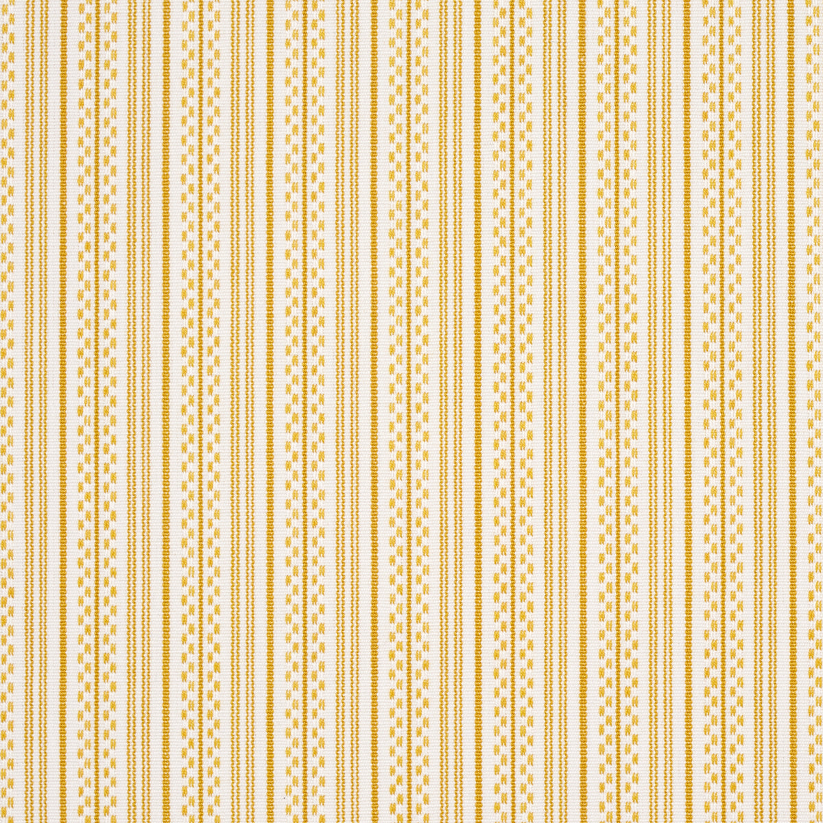 Schumacher Jack Stripe Yellow Fabric 71417