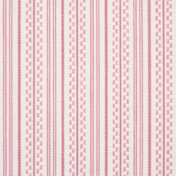 Schumacher Jack Stripe Pink Fabric Sample 71418