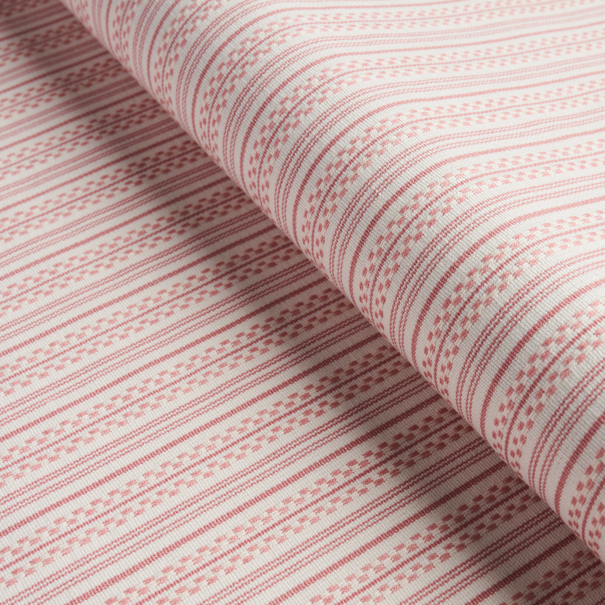 Schumacher Jack Stripe Pink Fabric 71418