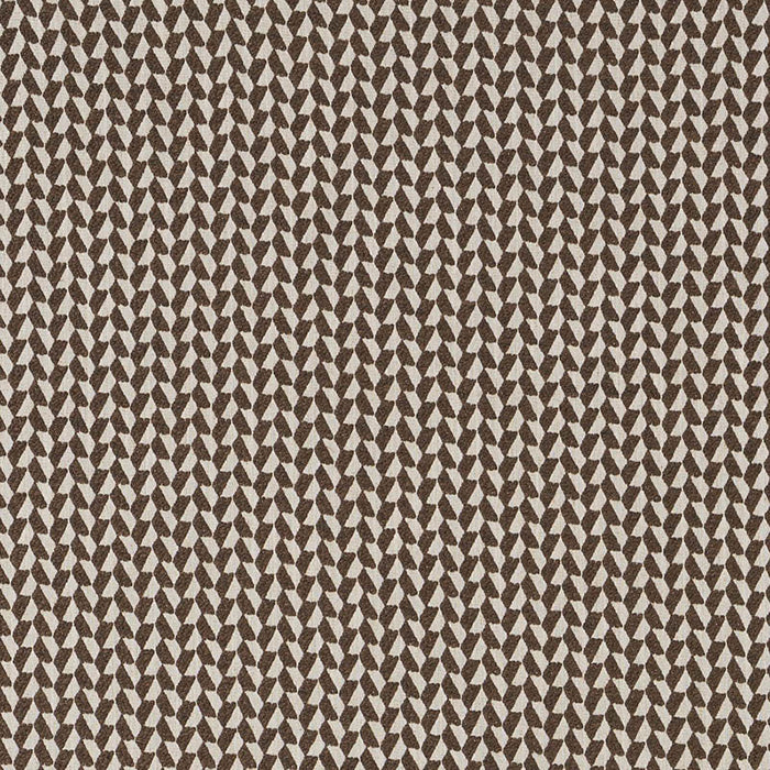 Schumacher Emile Truffle Fabric Sample 71561