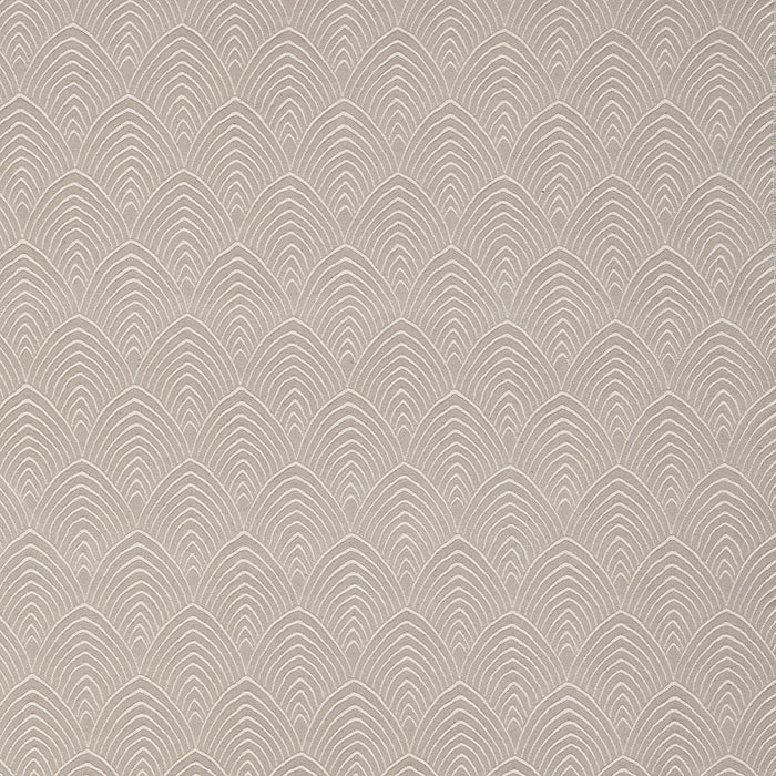 Schumacher Archival Brocatelle Argent Fabric Sample 71732